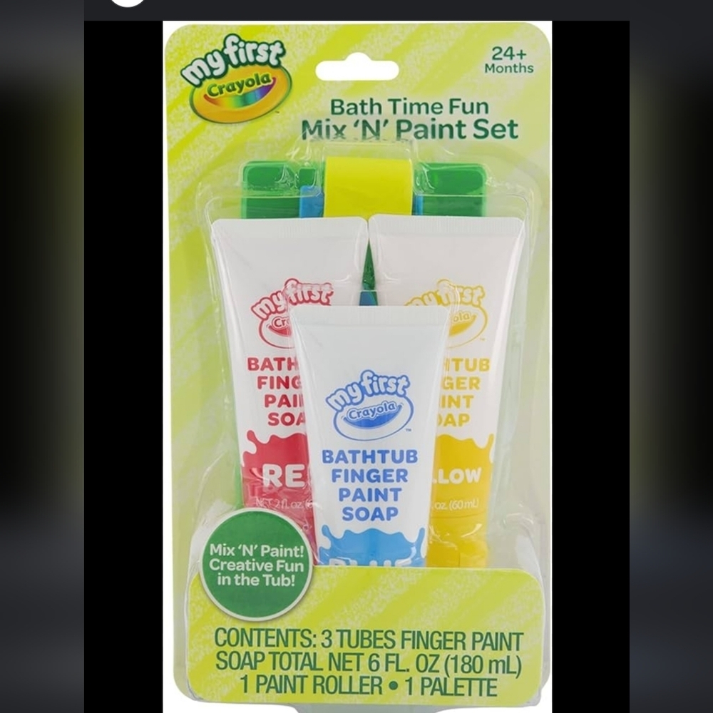 Crayola Bath Time Mix N Paint Set